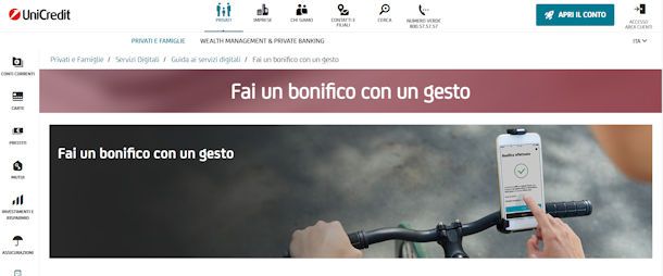 Annullare un bonifico online UniCredit