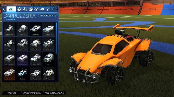 Migliori macchine Rocket League classico Octane