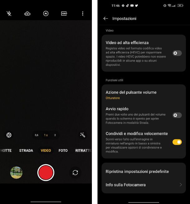 Come registrare video su Android