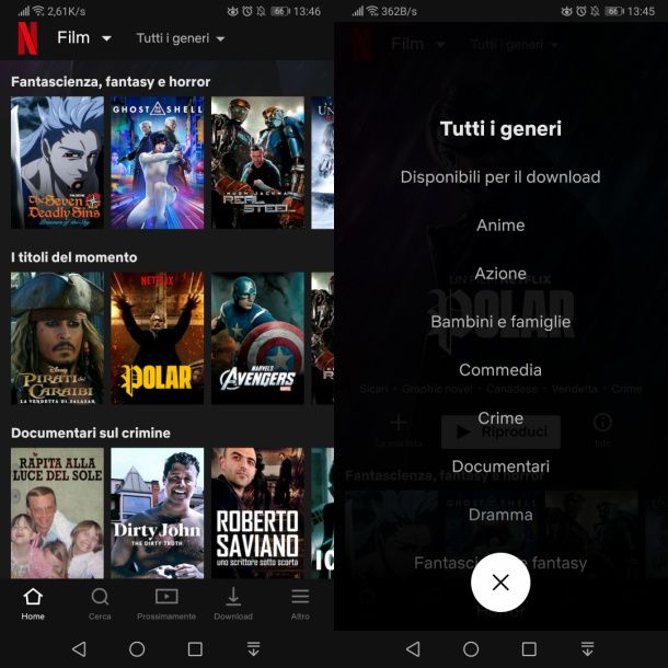 App utili Android multimedia Netflix