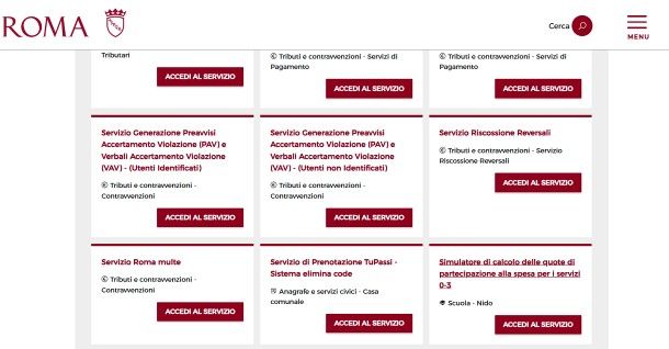 Come vedere foto multa: Comune di Roma