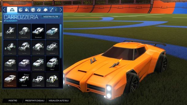 Migliori macchine Rocket League classico Dominus