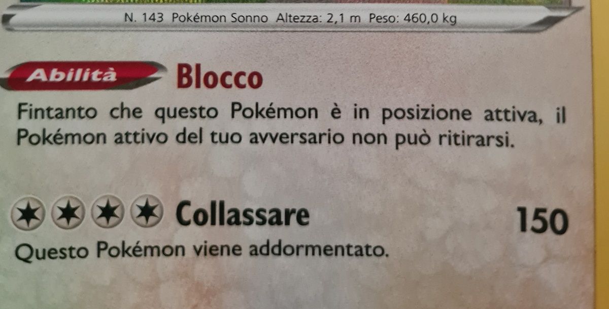 Attacco e abilità di un Pokémon