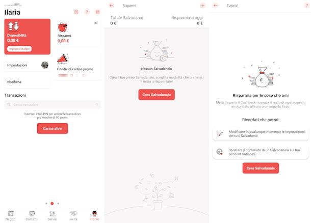 Come mettere da parte soldi su Satispay