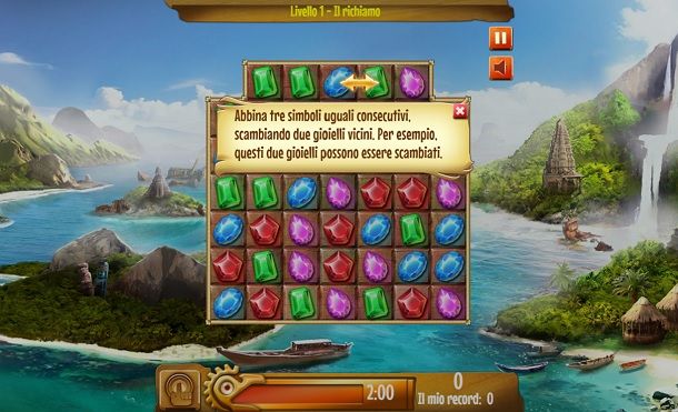 Migliori giochi Match 3 online Jewel Quest