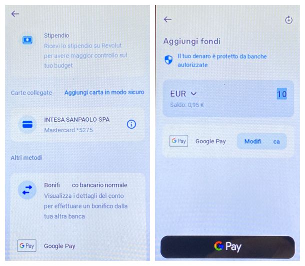 Revolut Google Pay