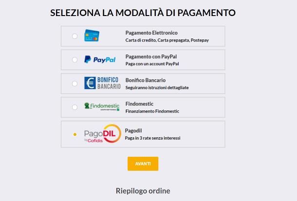 Come funziona PagoDIL Cofidis