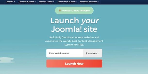 Joomla Launch