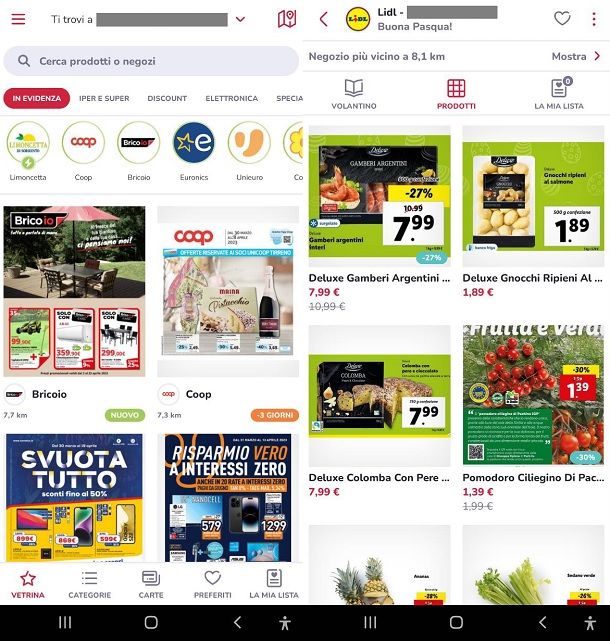App per offerte supermercati