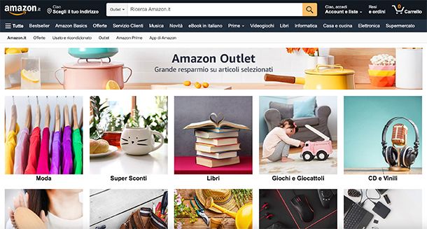 Amazon Outlet