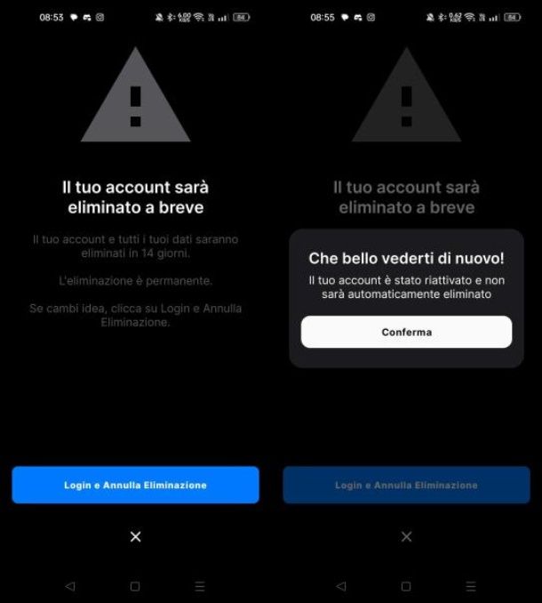 Come recuperare l'account di BeReal cancellato