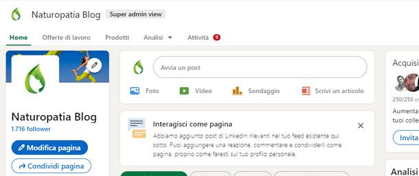 LinkedIn per trovare clienti online