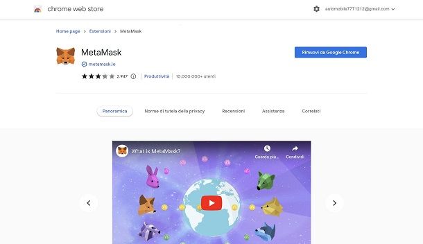 metamask chrome