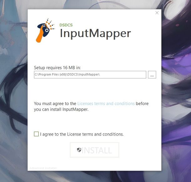 input mapper installazione