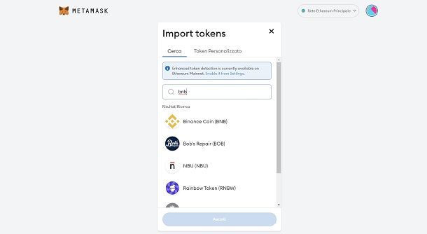 metamask token