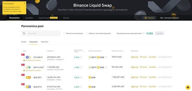 binance liquid swap