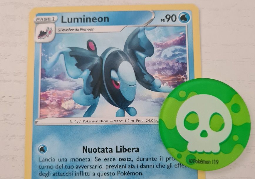 Le condizioni speciali di una carta Pokémon