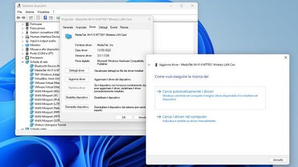 Gestione dispositivi Windows 11
