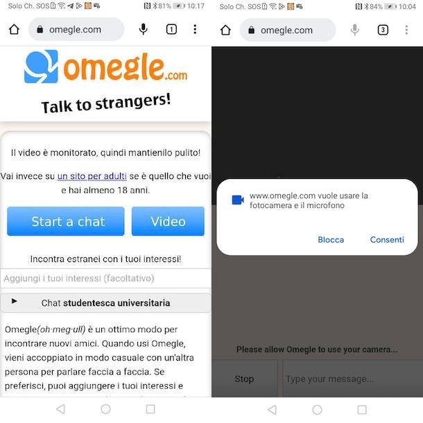 Omegle Android