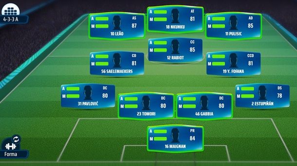Migliori tattiche OSM 4-3-3 A
