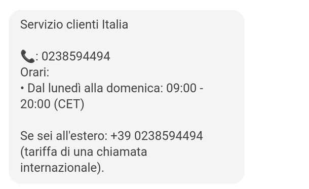 telefono assistenza eDreams