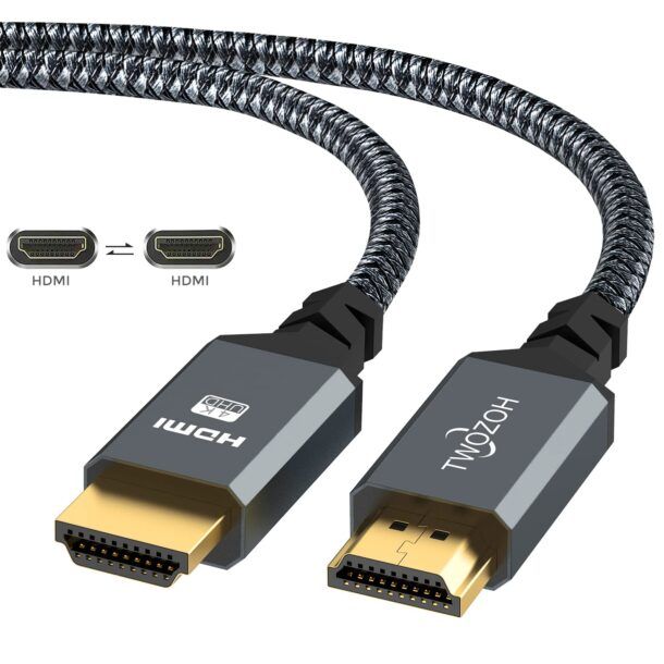 M1 Helmet Cable HDMI Premium 4K 2.0 - Longitudes 3m, 5m, 7m, Chapado En Oro, Alta Velocidad Para UHD Stihl Km - Foto 6