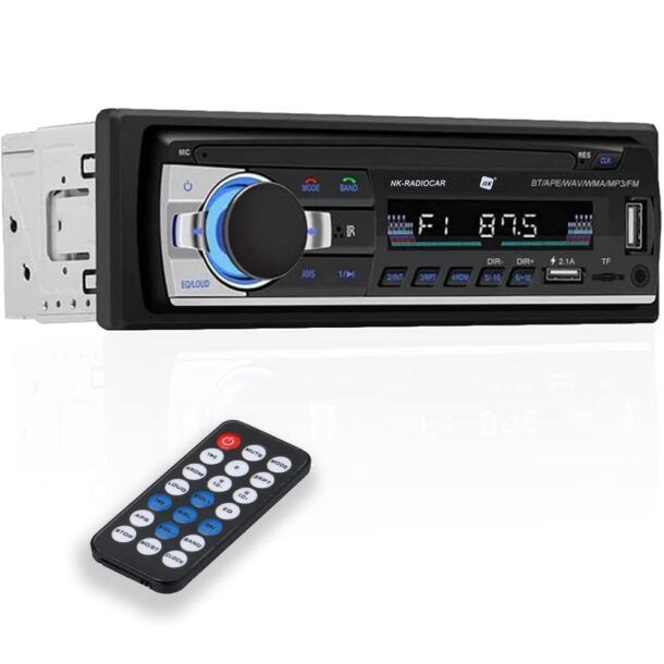 Autoradio per FIAT Panda 2a - 1Din, Schermo 7Pollici Motorizzato,  Bluetooth, Radio, USB, Mirror Link per Android