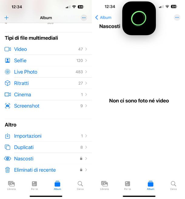 Come visualizzare file nascosti iPhone