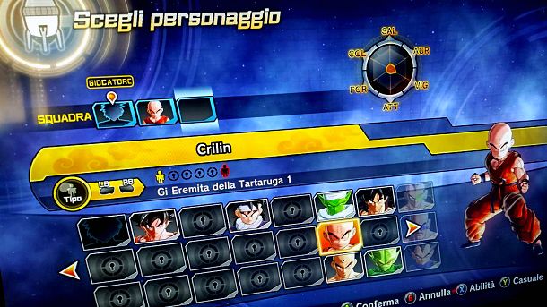 Squadra doppio Crilin Dragon Ball Xenoverse 2