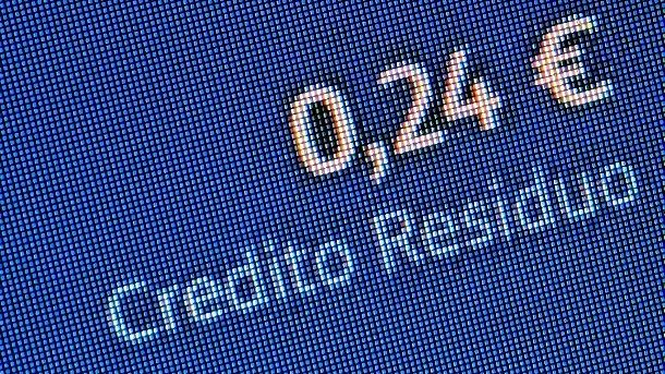 Verifica credito telefonico cellulare