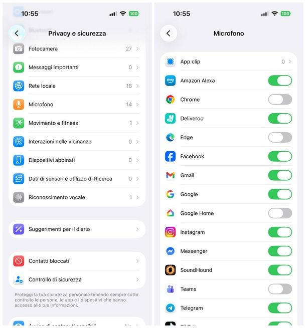Come evitare che il telefono ci ascolti