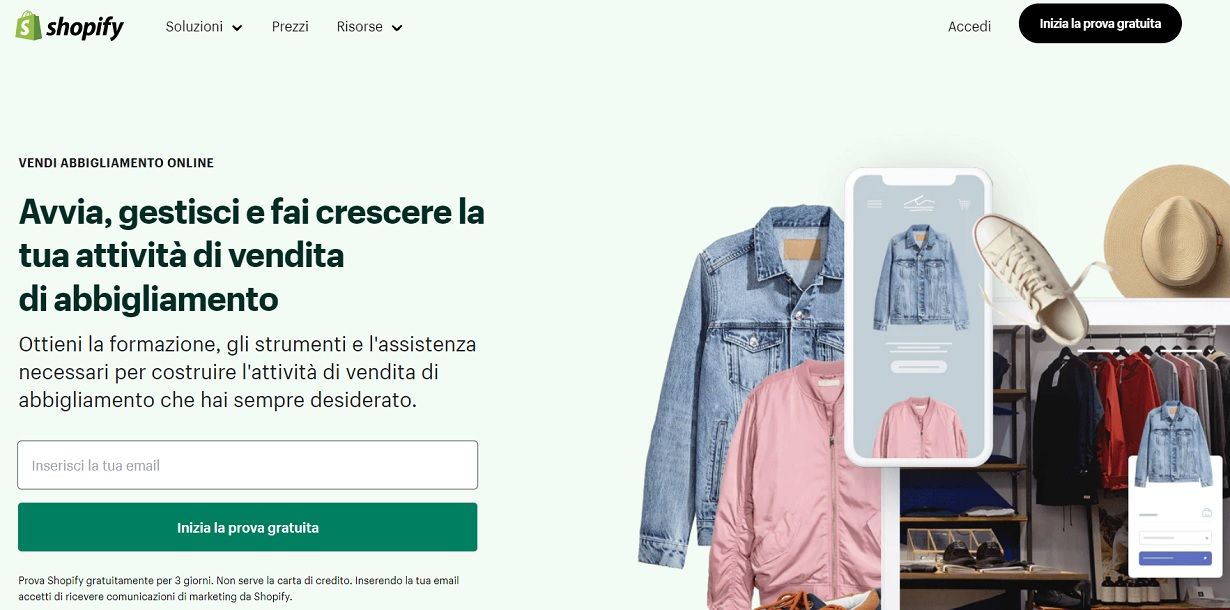 Come vendere su Shopify