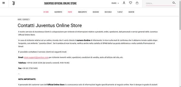 contattarejuveonlinestore