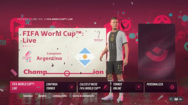 Come giocare i mondiali su FIFA