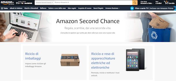 Come funziona la garanzia Amazon Second Chance
