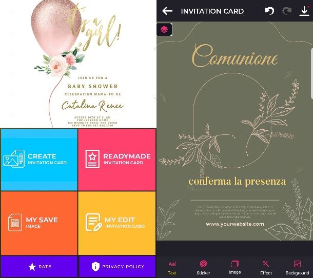 Invitation Maker