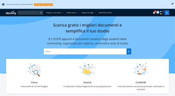 Download documenti da Docsity