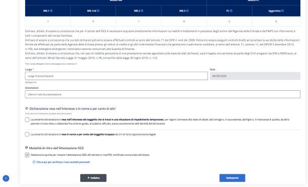 Come aggiornare ISEE online