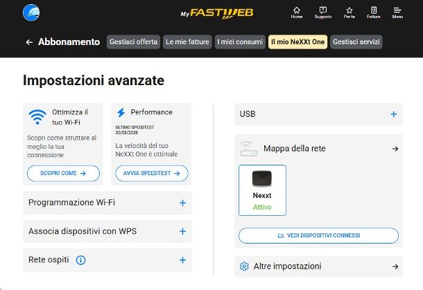 Come entrare nel modem Fastweb