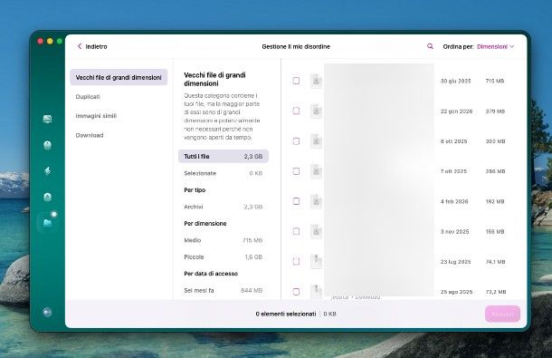 Come pulire il Mac da file inutili