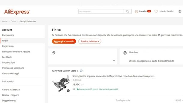 Come acquistare su AliExpress con Partita IVA