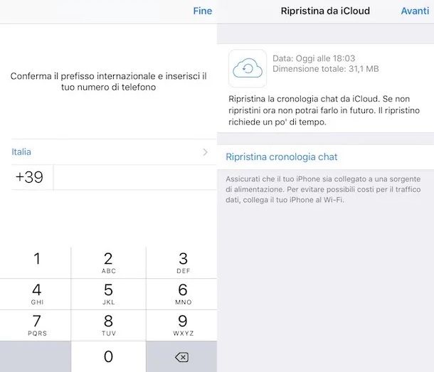 Come recuperare messaggi WhatsApp iPhone