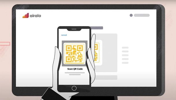 Attivare le offerte Airalo tramite QR code