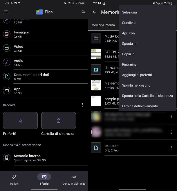 Come criptare una cartella su Android