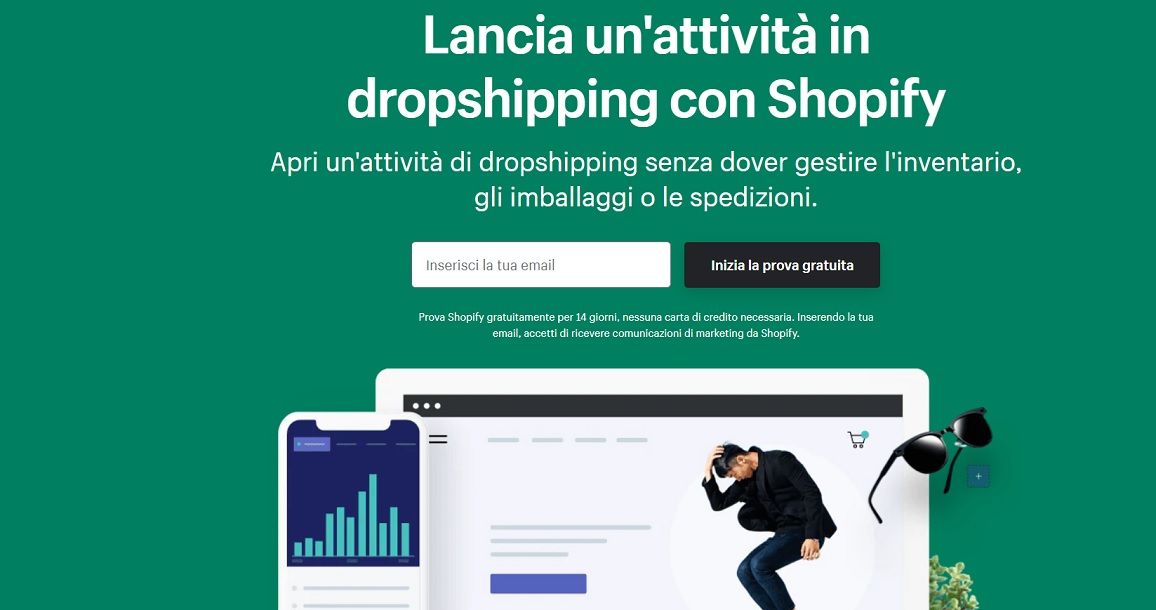 Come vendere in dropshipping con Shopify