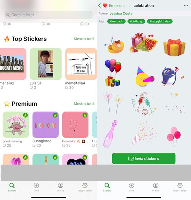 Migliori sticker WhatsApp per iPhone e iPad