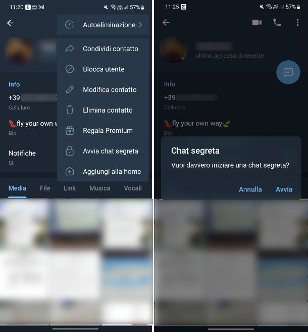 Come criptare un messaggio Telegram