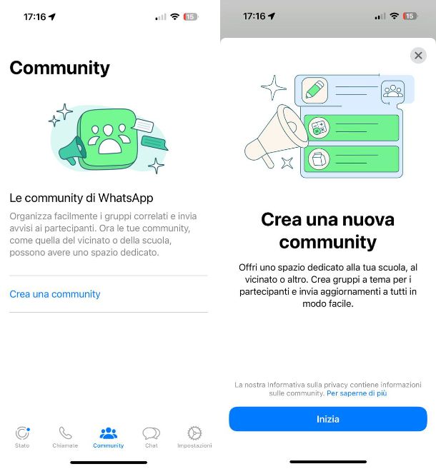 Come funzionano le Community di WhatsApp