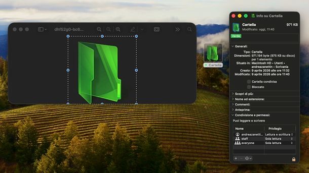 Personalizzare icona colorata macOS