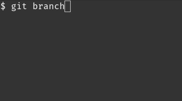 Funzionamento branch Git